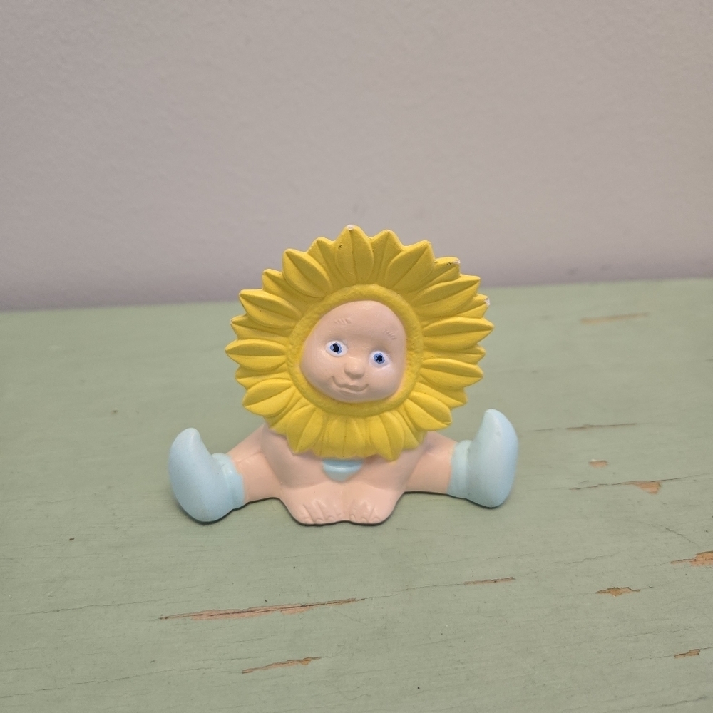 Sunflower Child Figurine Vintage